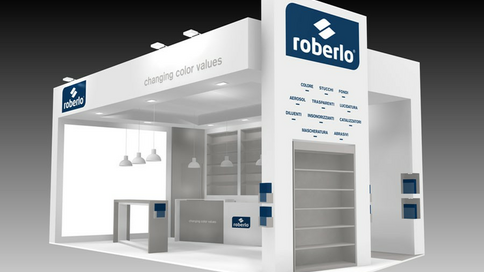 Imagen en 3D del stand de Roberlo en Equip Auto 2019.
